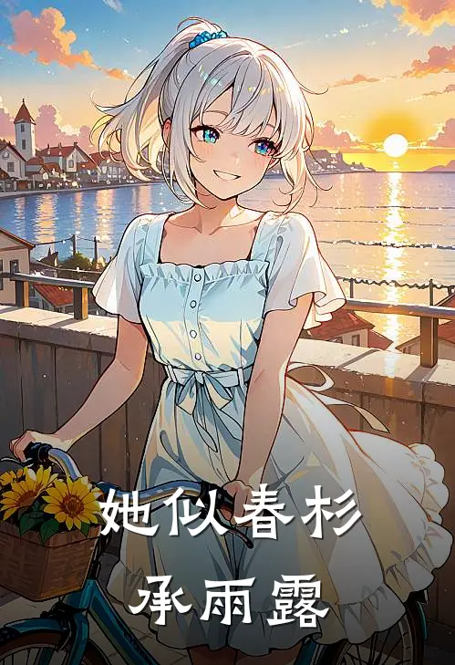 她似春杉承雨露