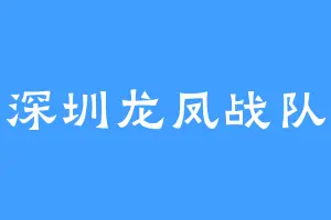 深圳龙凤战队