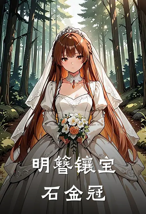 明簪镶宝石金冠