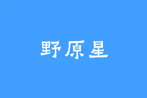 野原星