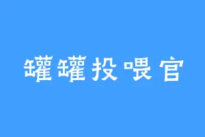 罐罐投喂官