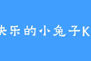 快乐的小兔子KL